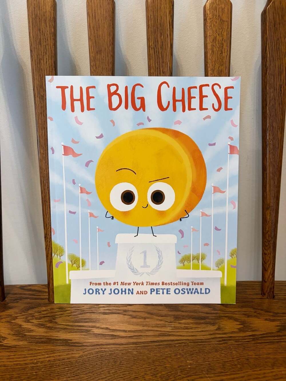 The Big Cheese by Jory John and Pete Oswald Scholastic Edition